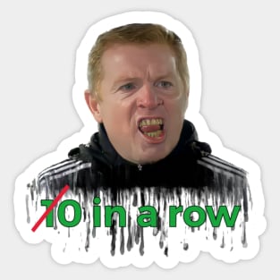 No 10 for Lenny Sticker